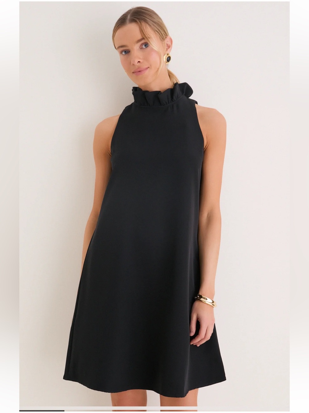 Tuckernuck Pomander Place Blythe Bow Dress Black Size XS
